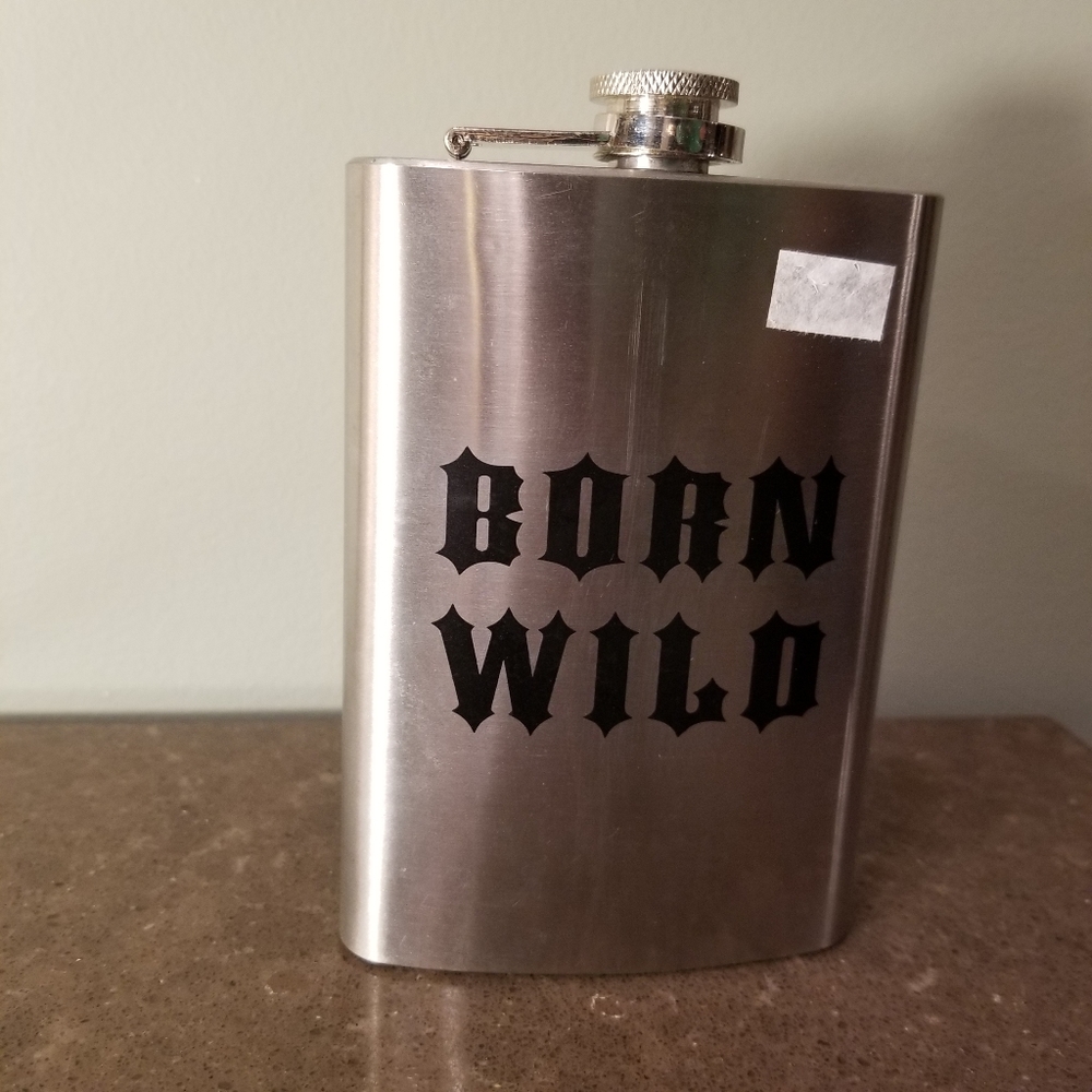 Born Wild Flask - Picture 3 of 8
